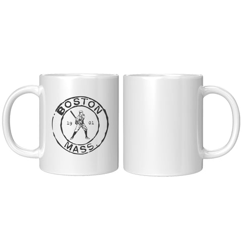 Image of Boston Baseball Vintage Stamp Mug - 11oz & 15oz