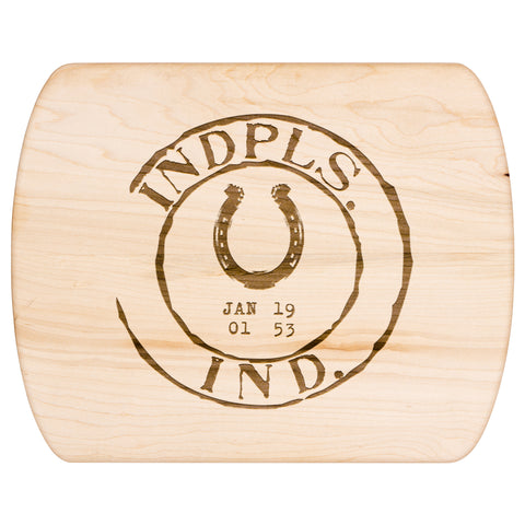 Image of Indianapolis Colts Vintage Stamp Cutting, Charcuterie and Cheese Board