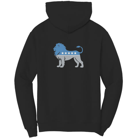 Image of MCDC 2024 Unisex Fleece Hoodie - Detroit Lions