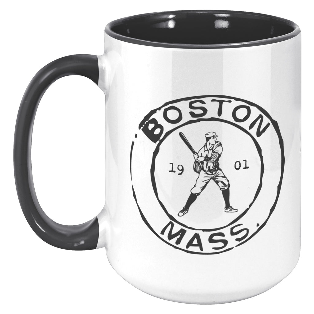 Boston Baseball Vintage Stamp Mug - 11oz & 15oz