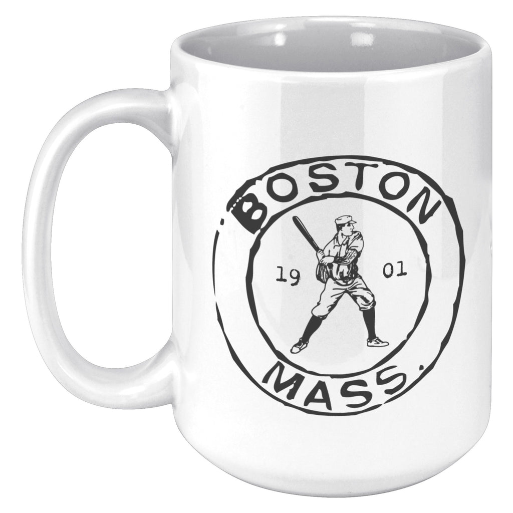 Boston Baseball Vintage Stamp Mug - 11oz & 15oz