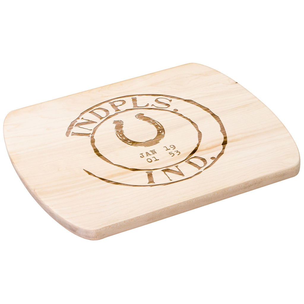 Indianapolis Colts Vintage Stamp Cutting, Charcuterie and Cheese Board