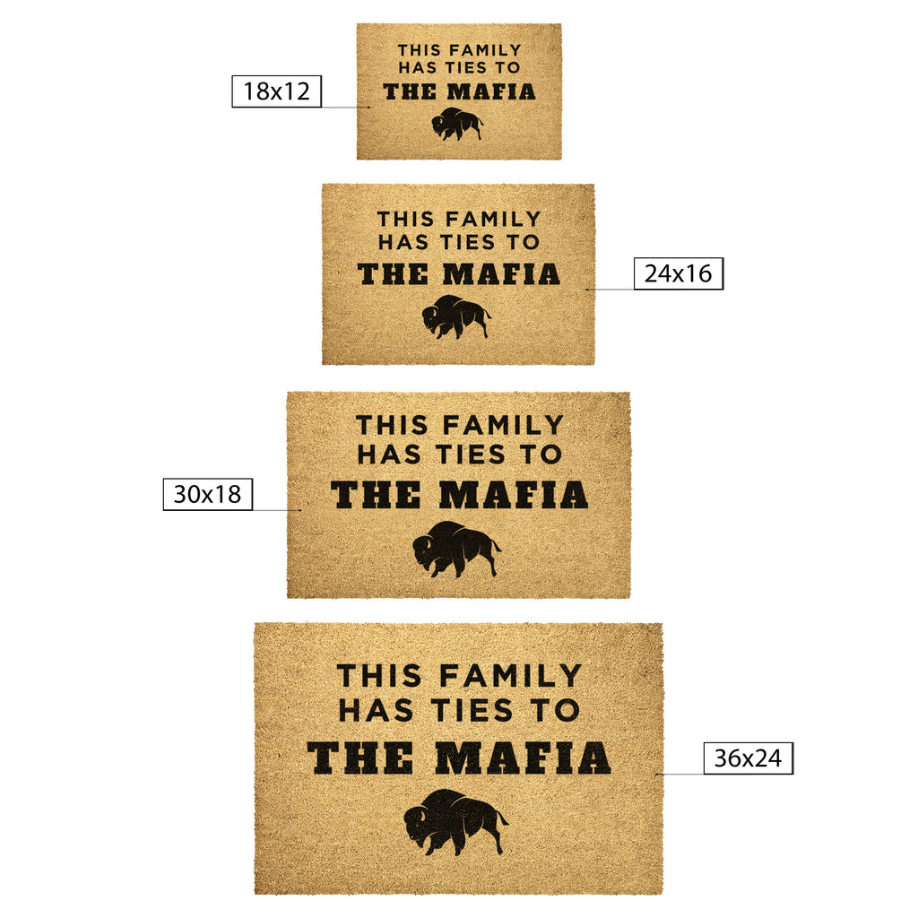 This Family Has Ties To The Mafia Doormat Buffalo Bills, Bills Mafia