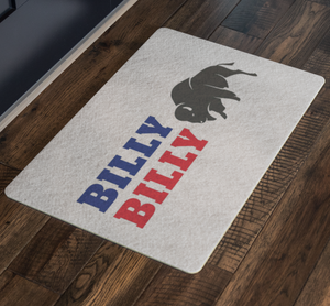 Billy Billy Football Indoor/Outdoor Doormat - Dilly Dilly, Bills Mafia, Buffalo Bills