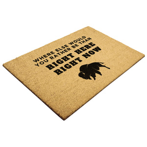 Where Else Would You Rather Be Outdoor Doormat - 4 Sizes - Buffalo Bills, Bills Mafia