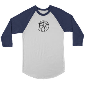 New York Baseball Vintage Postal Stamp Unisex Baseball Shirt