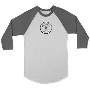 Vintage Postal Stamp (Dunedin, Florida) - Raglan 3/4 Sleeve Unisex Baseball Shirt