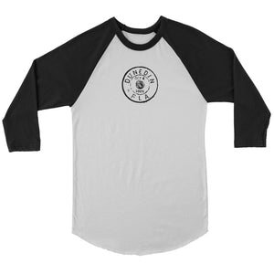 Vintage Postal Stamp (Dunedin, Florida) - Raglan 3/4 Sleeve Unisex Baseball Shirt